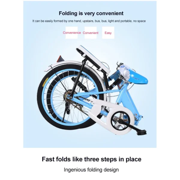 13120b2785ca0692d6897b2af36b30e5 Foldable Adult Bicycle 20inch