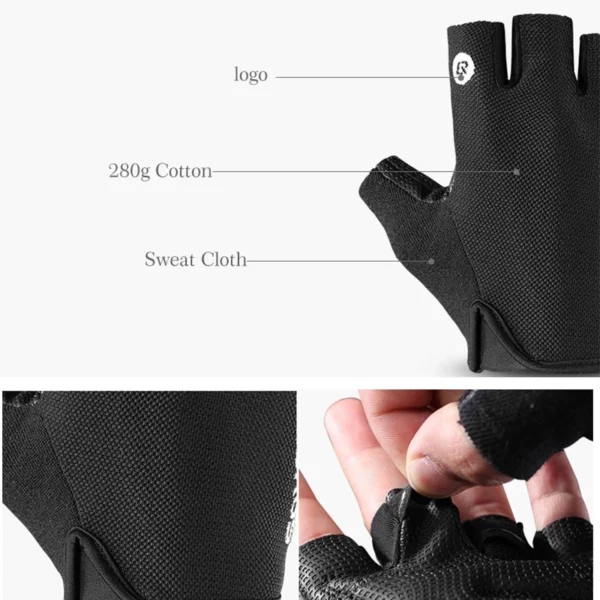 516e4a1328201d7cfb54f9d656a2cfac Half Finger Cycling Gloves