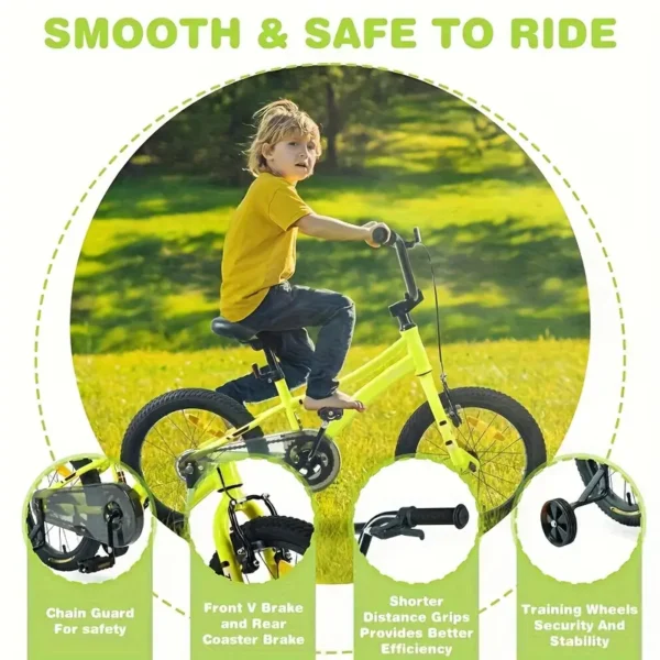 6a85703e-ab3c-4cbb-a3aa-4b922d76ae42 Kids Mountain Bike with Training Wheels