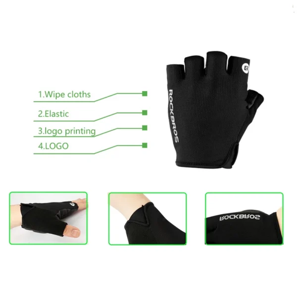 a17e36e3ed8607dd9469b15c19f0e8e8 Half Finger Cycling Gloves