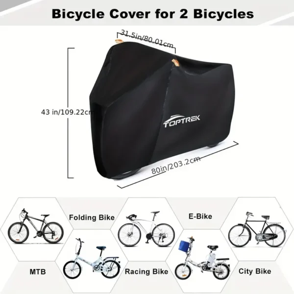 Heavy Duty Waterproof Bike Cover