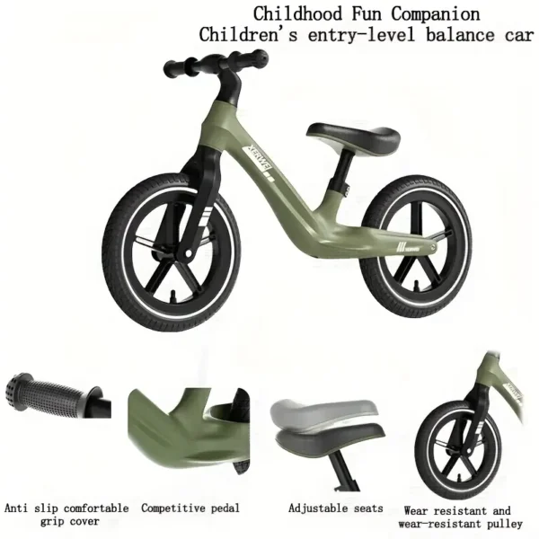ed464227-3a35-441d-9f1f-0eb01c4be353 Saddle Style Soft Cushioned Balance Bike
