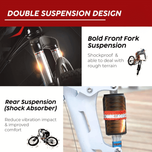 my-11134207-7rasm-m1qspwofutk76c Disc Brake 21 Speed Gear Mountain Bike 26inch