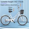 Adult Bicycle with Basket 24inch